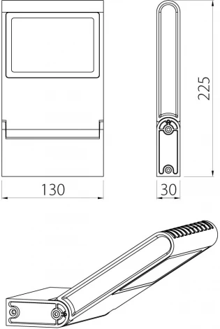 Настенный светильник светодиодный IP65 Natural Concepts Dwell NC-003057-DG (220V)