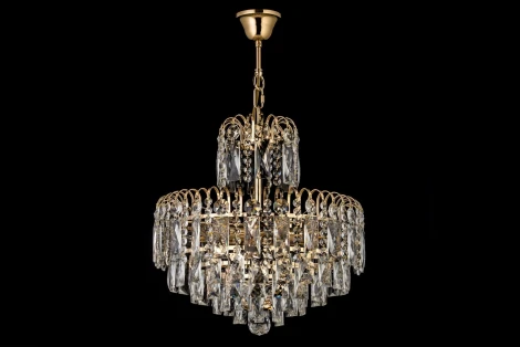 Подвесная люстра хрустальная Arti Lampadari Erice Erice E 1.5.50.100 G (220V, на цепи)