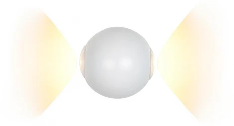 Настенный светильник iLedex Rainbow ZD8168-6W RGB WH (220V, шар)