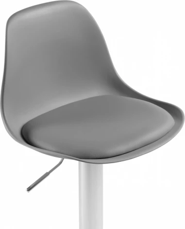 Барный стул Woodville Soft gray / chrome