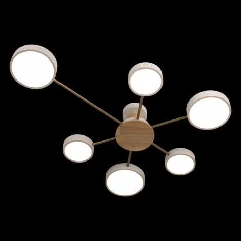 Потолочная люстра на штанге Loft It Sunrise 10316/6 White