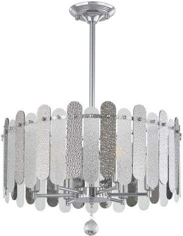 Подвесная люстра хрустальная на штанге Arte Milano Sorrento-3109 373109/6/350/500 CR (220V)