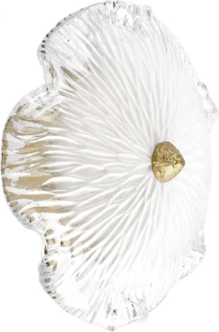 Настенный светильник Loft It Bloom 10352W/B AB (220V, выключатель, цветы)