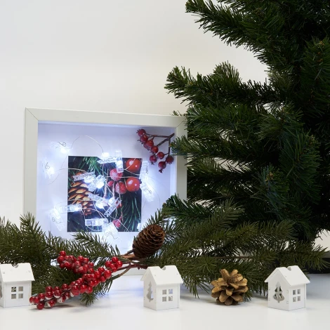 Гирлянда линейная Feron CL574 41653 Прищепки, статичная, 4,5м USB 5000K