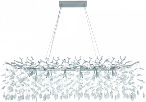 Подвесная люстра хрустальная Arte Milano Milano-2 23210.1200.14.E14.B CR (220V, на тросе)