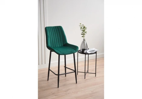 Барный стул Седа зеленый (zd 667) / черный 632615