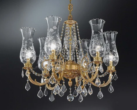 Подвесная люстра Nervilamp 865 865/6 (220V, на цепи)