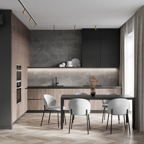 Шинопровод под гипсокартон магнитный Elektrostandard Slim Magnetic встраиваемый с местом под светодиодную ленту чёрный 2м 85132/00 (48V)