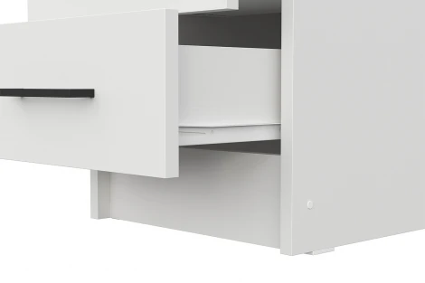 Тумба Арника прикроватная Бали, Белый