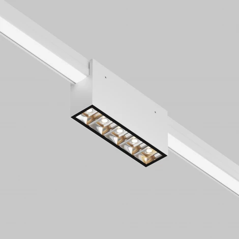 Трековый светильник низковольтный, уличный, светодиодный LED 10W 48V  Maytoni Points O-TR01-2-S-10WW3K