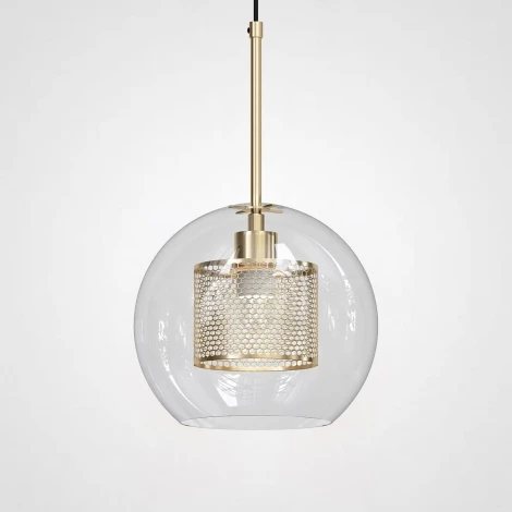 Подвесной светильник Catch Brass D20 ImperiumLoft Catch01 (101416-26) (220V, на проводе, шар)