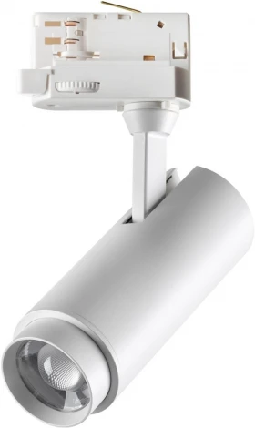 Трековый светильник Novotech Nail 359030 (регулировка яркости, LED, 220V, круглые)