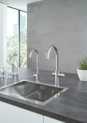Смеситель Grohe Red II Duo 30083001 для кухонной мойки, с водонагревателем
