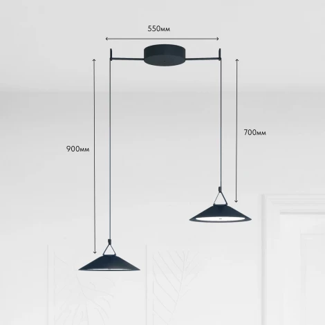 Комплект ременной трековой системы Belty Denkirs Belty Set DK55SET13-01-DG (LED, 48V)