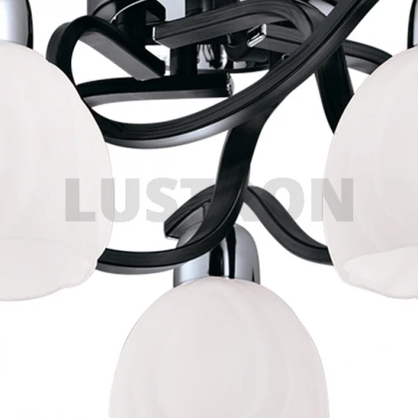 Потолочная люстра IDLamp Gioconda 389/5PF-Blackchrome