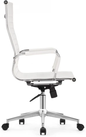 Компьютерное кресло Woodville Reus pu white / chrome