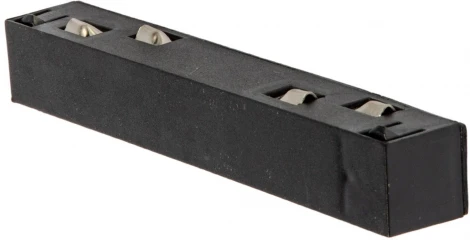 Коннектор для магнитных шинопроводов 35мм. прямой, внутренний. UBX-MM11/35 BLACK