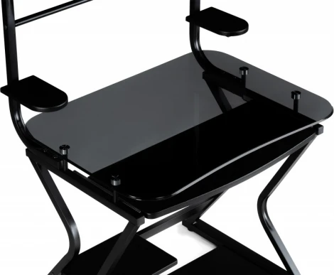 Компьютерный стол Roni (Roni 80х63х127 black) Woodville арт.15784