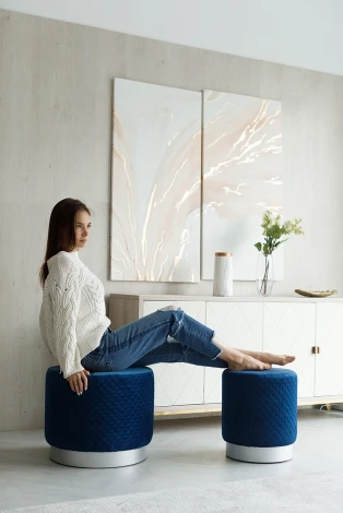 Пуф Dreambag Honey Синий 13626