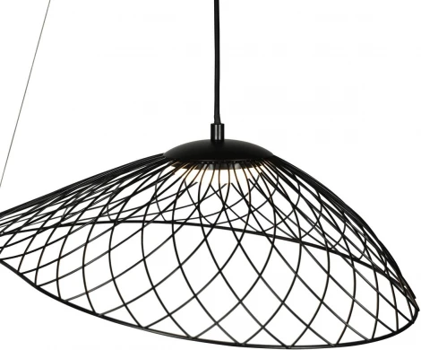 Подвесной светильник Loft It Tressage 10127/760 Black (LED, 220V, на тросе, листья, плетеные)