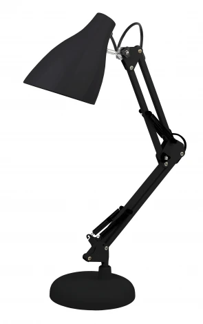 Офисная настольная лампа ЭРА N-123 N-123-Е27-40W-BK