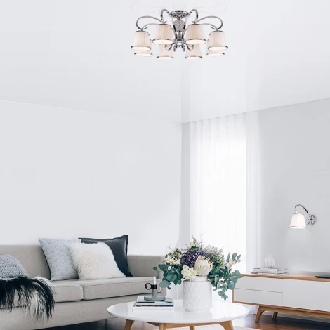 Бра Eurosvet Tessa 60088/1 хром (220V, выключатель)