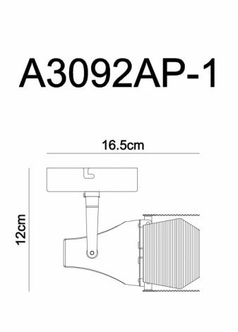 Спот Arte Lamp Cinema A3092AP-1WH