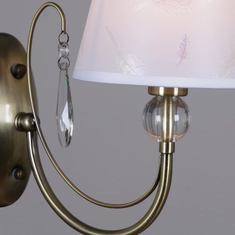 Бра ILLUMICO IL0193-1WSQ-24 AB CASTOR (220V)