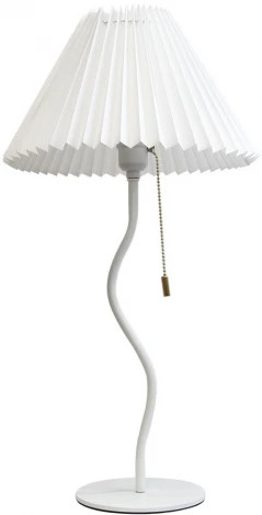 Настольная лампа Arte Lamp Agatha A5069LT-1WH (220V, выключатель)