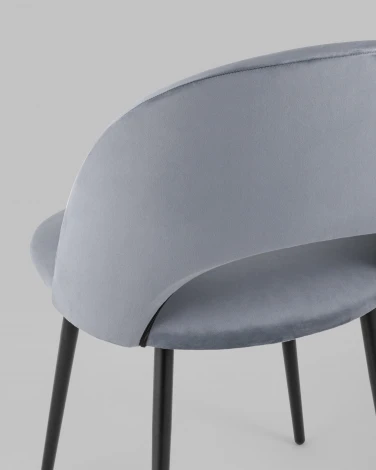 Стул Stool Group Меган велюр серый УТ000025510