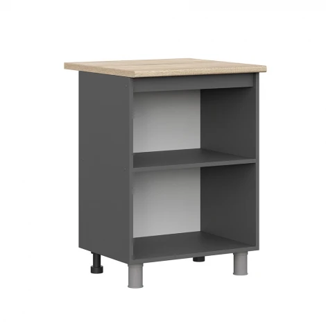 Модульная Кухня Денвер Арника 1,2 м, Графит