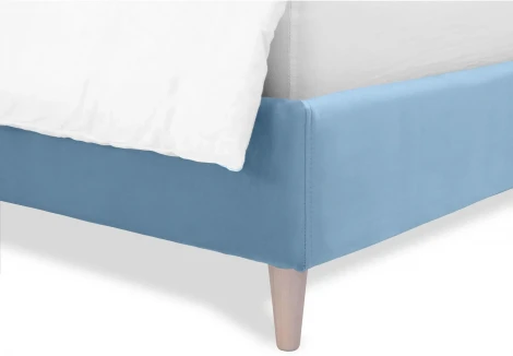 Кровать Queen II Sofia L 1600 ОГОГО (арт.577456), (Ткань/Голубой)
