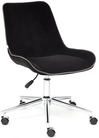 Кресло STYLE флок , черный, 35 Tetchair 13562