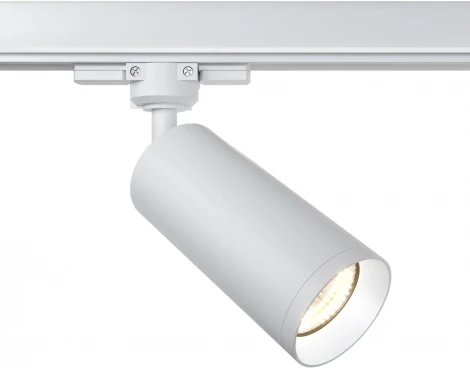 Трековый светильник Focus Trinity GU10 50Вт (трехфазный) Maytoni Technical TR028-3-GU10-W (220V, круглые)