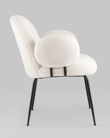 Кресло Nina белый Stool Group арт.УТ000039073