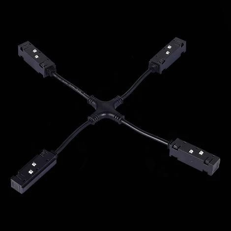 Ввод питания X-образный для магнитного шинопровода ST006 ST006.469.00 ST Luce (48V)