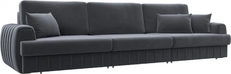 Диван прямой Лига-057 НПБ Лонг Лига Диванов (Велюр) арт.129242