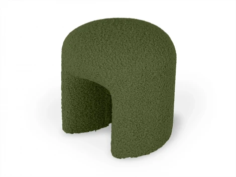 Пуф ОГОГО Shaggy (Искусственный мех/Зеленый)