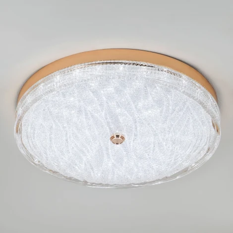 Потолочный светильник светодиодный с пультом с регулировкой цветовой температуры и яркости LED4U L1117-500 GD