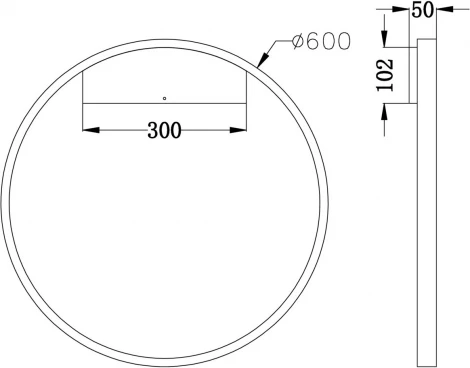 Настенный светильник Rim MOD058WL-L35W4K (LED, 220V, кольцо)