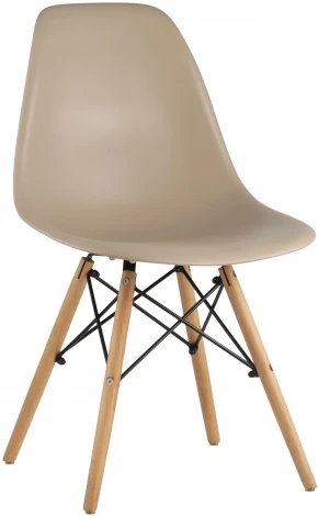 Стул Stool Group Eames DSW бежевый x4 УТ000005356