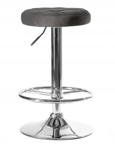 Табурет барный BRUNO (серый велюр (MJ9-75))