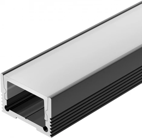 Профиль SL-SLIM20-H13-2000 BLACK (Arlight, Алюминий) 037112