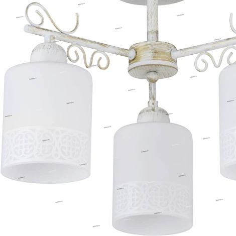 IDLamp Ileria 848/3PF-Whitepatina