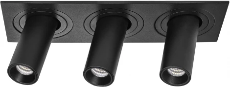 Встраиваемый светильник с рамкой Lightstar Intero i537274 (LED, 220V, круглые)