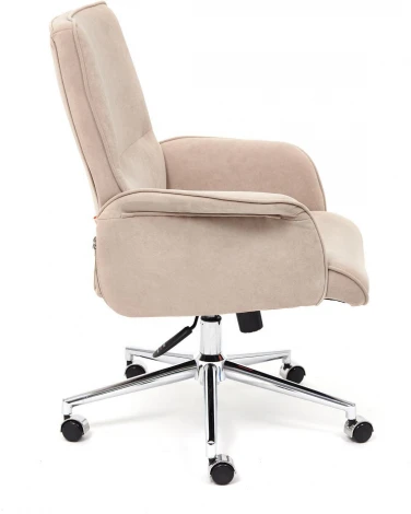Компьютерное кресло для оператора Tetchair YORK (Флок/Бежевый)