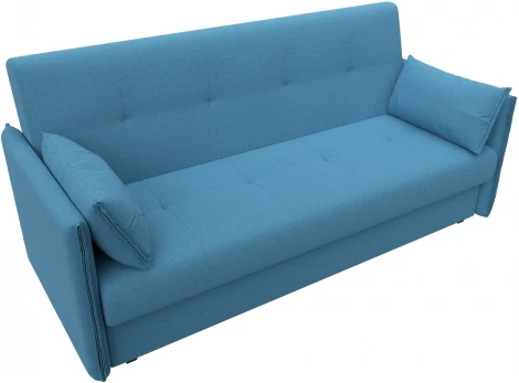 Диван-книжка Лига-018 (Голубой/Рогожка) Лига Диванов арт.125609