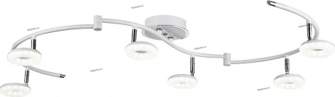 IDLamp 390 390/6PF-LEDWhitechrome