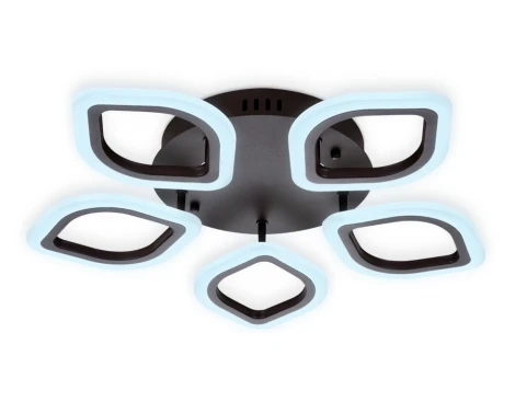 Потолочная люстра Ambrella Acrylica Original FA443 (регулировка яркости, LED, 220V, пульт управления, управление смартфоном, умный дом - PC.Lamper, цветы)