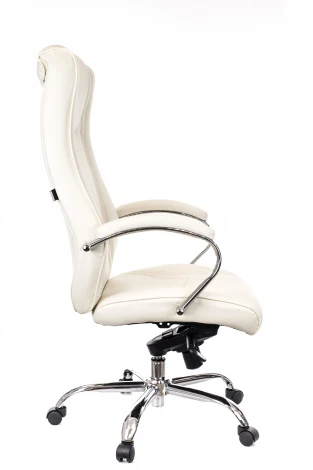 Компьютерное кресло для руководителя King M экокожа кремовый